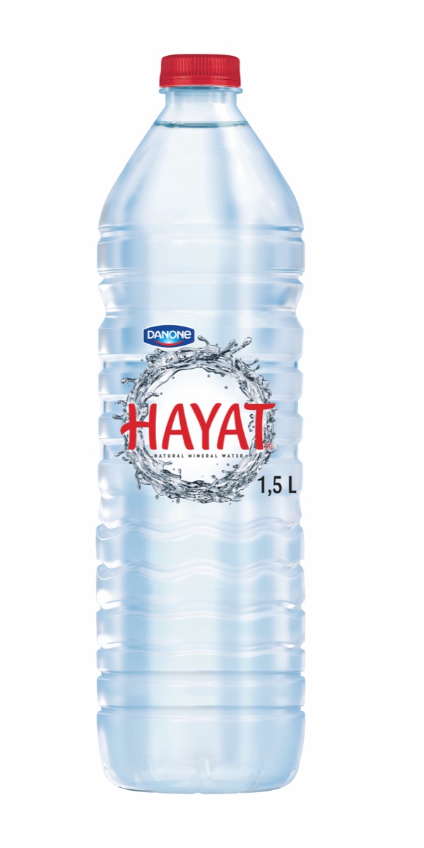Hayat 1.5 litre natural mineral water bottle
