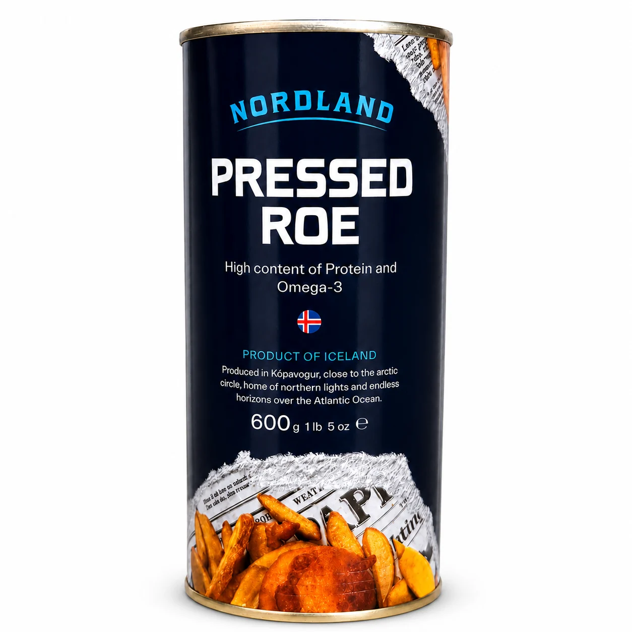 Nordland Pressed Fish Roe 600g tin